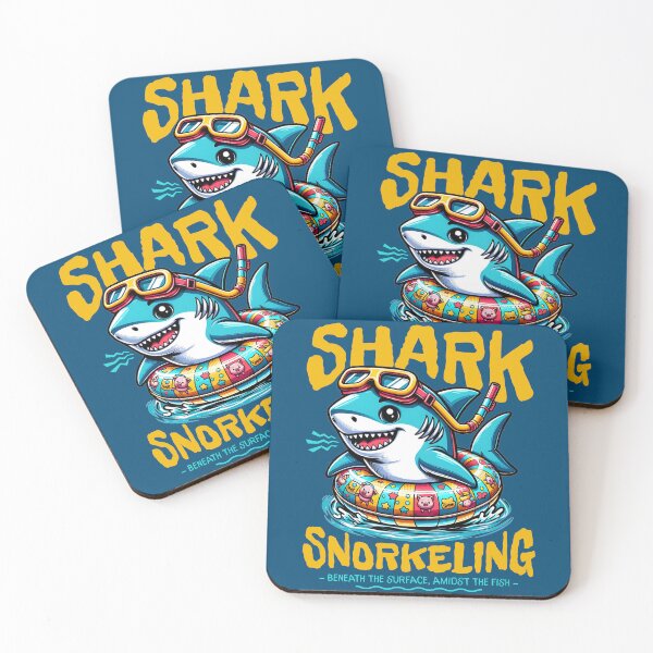 Item preview, Shark snorkeling designed and sold by DigitalBazars.