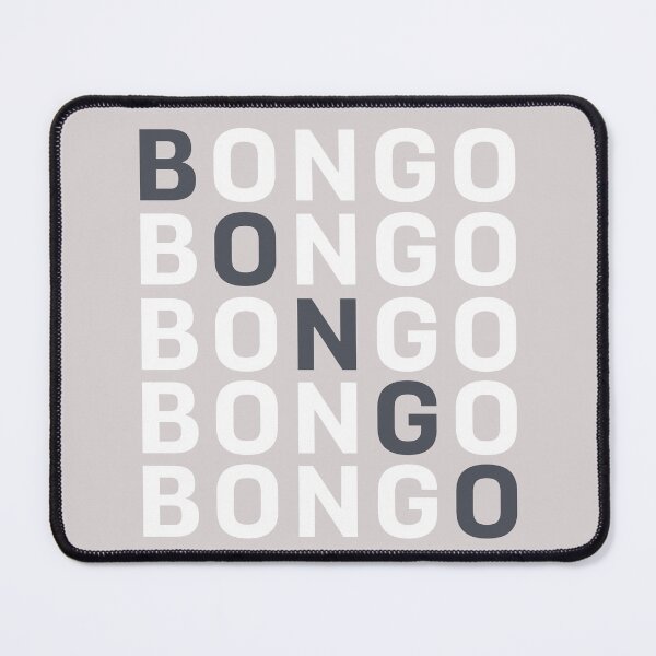 Item preview, Five by five block text BONGO designed and sold by LocalOddball.