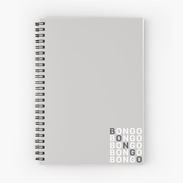 Item preview, Five by five block text BONGO designed and sold by LocalOddball.