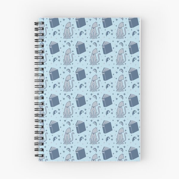Item preview, Cats Books and Dreams Pattern designed and sold by StoryForge.