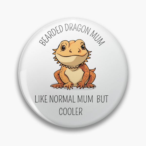 Item preview, Bearded Dragon Mum Like Normal Mum But Cooler Cute Lizard Artwork designed and sold by Maciej  Strzelczyk.