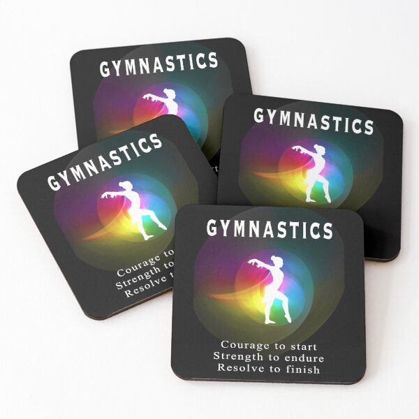 Item preview, Gymnastics Inspirational Quote designed and sold by wimblettdesigns.