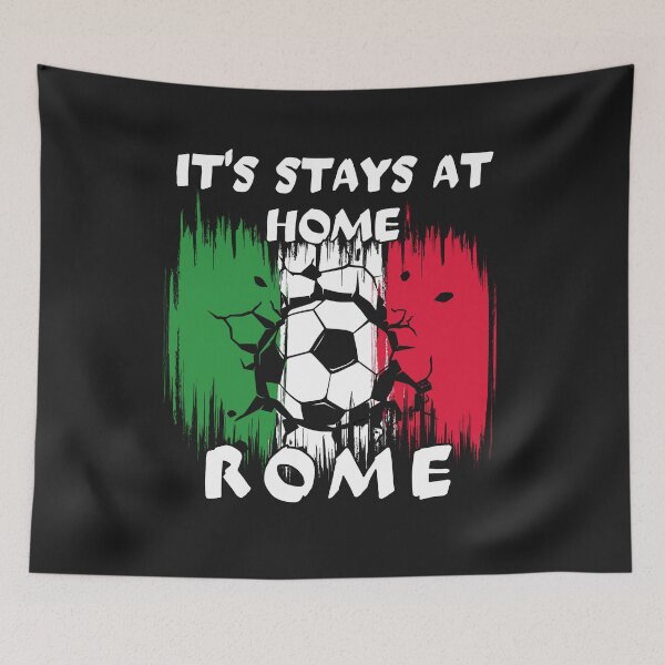 Item preview, Italia flag football it is stays at home rome designed and sold by MilkyForest.