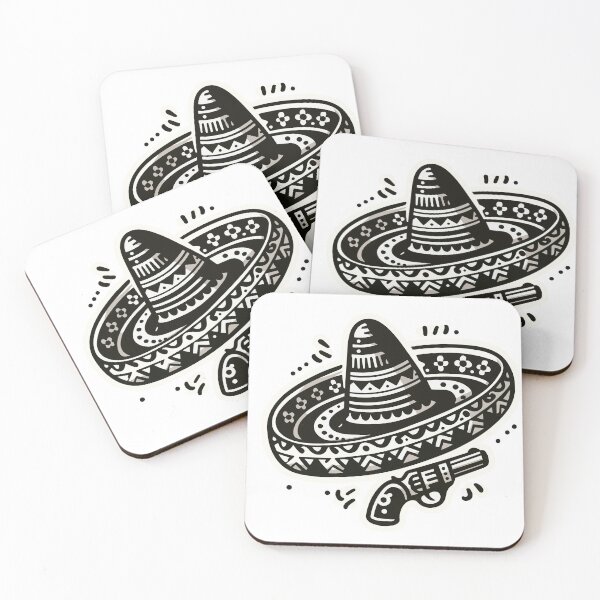 Item preview, Rebellious Riviera: A Striking Sombrero & Pistol, Mexican Frontier Spirit designed and sold by Edgar Ramirez.