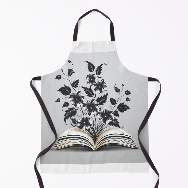 Item preview, Flowers growing from book designed and sold by ART ATTACK ZONE.