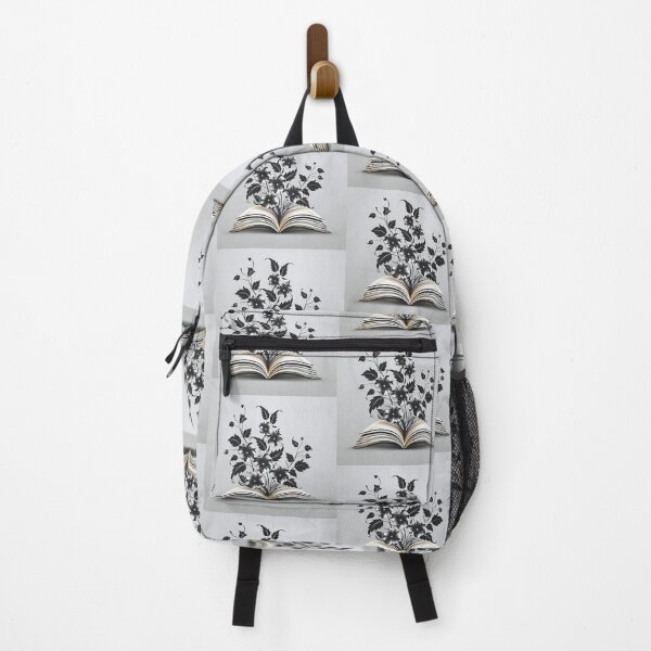 Item preview, Flowers growing from book designed and sold by ART ATTACK ZONE.
