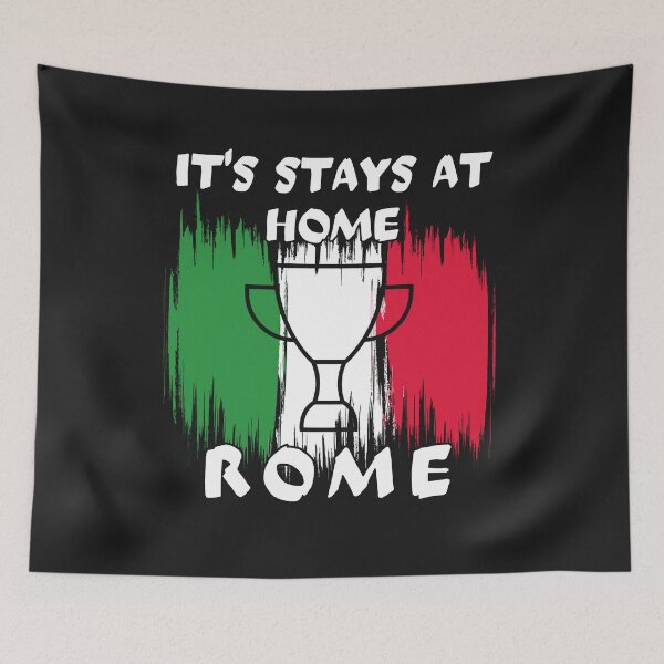Item preview, Italia flag football it is stays at home rome designed and sold by MilkyForest.