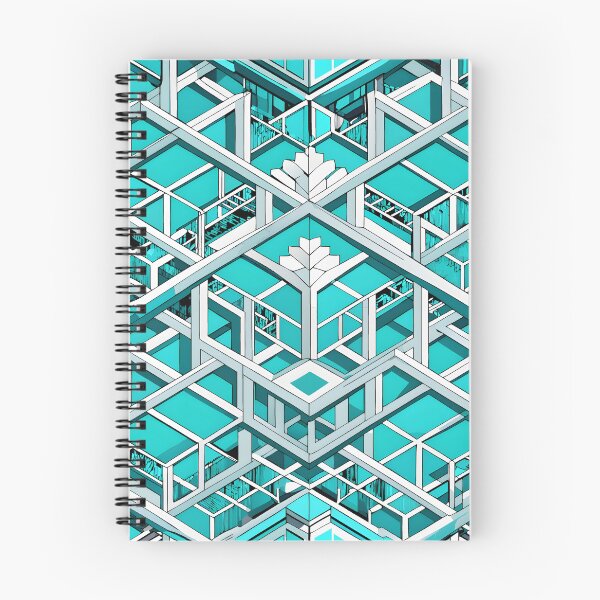 Item preview, Trellis Turquoise and white patterns designed and sold by BlackCatspet1.