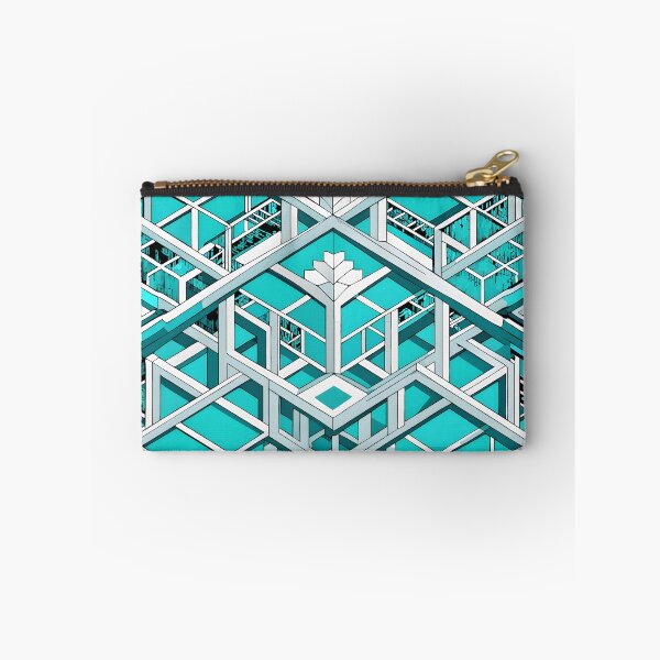 Item preview, Trellis Turquoise and white patterns designed and sold by BlackCatspet1.