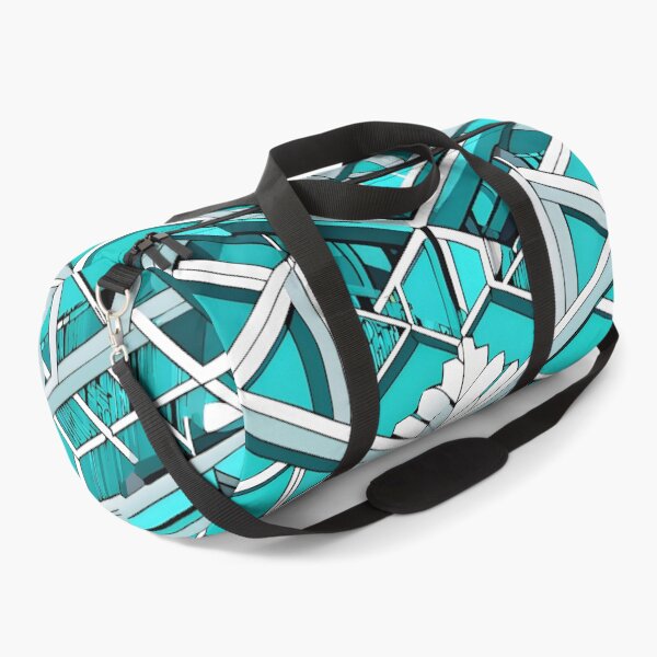 Item preview, Trellis Turquoise and white patterns designed and sold by BlackCatspet1.