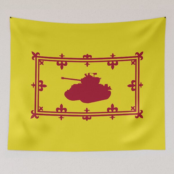 Item preview, Military Tank Scottish Royal Banner Flag (tanca airm bratach rìoghail na h-Alba) designed and sold by JonathanR1994.