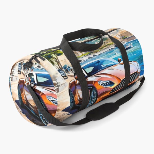 Item preview, Gold Aston Martin DB11 In French Riviera, Mountains and Boats designed and sold by RevUpDesign.