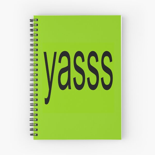 Item preview, Yasss brat parody sticker designed and sold by ellanely.