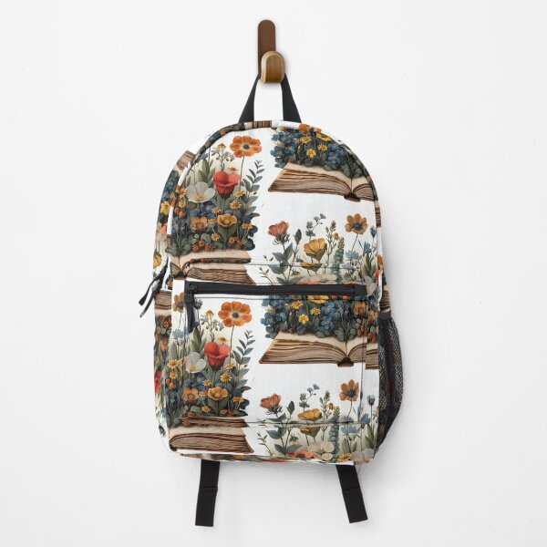 Item preview, Colorful Flowers growing from book designed and sold by ART ATTACK ZONE.