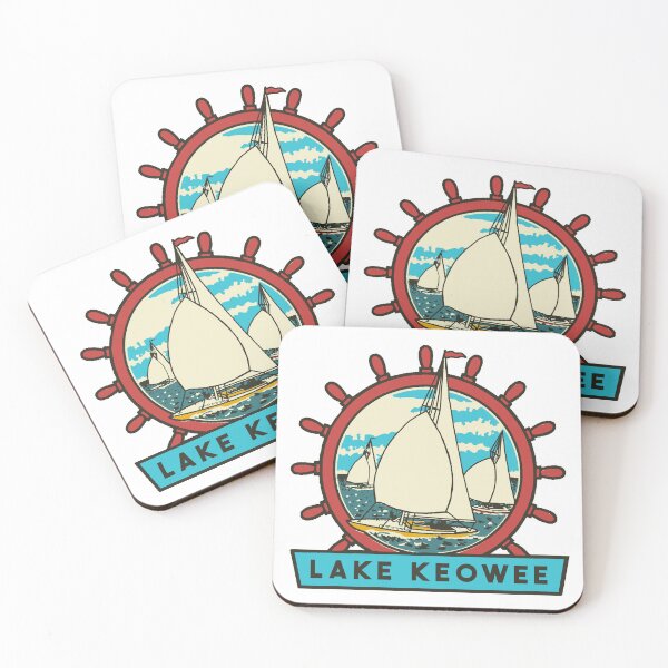 Item preview, Lake Keowee Vintage Style Decal designed and sold by Decal Mania.