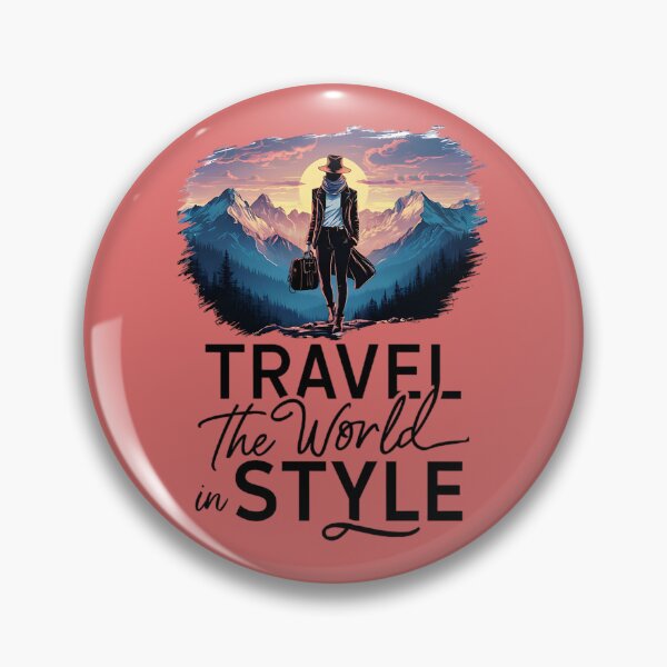 Item preview, fashionable traveler's silhouette T-Shirt designed and sold by hamza243.