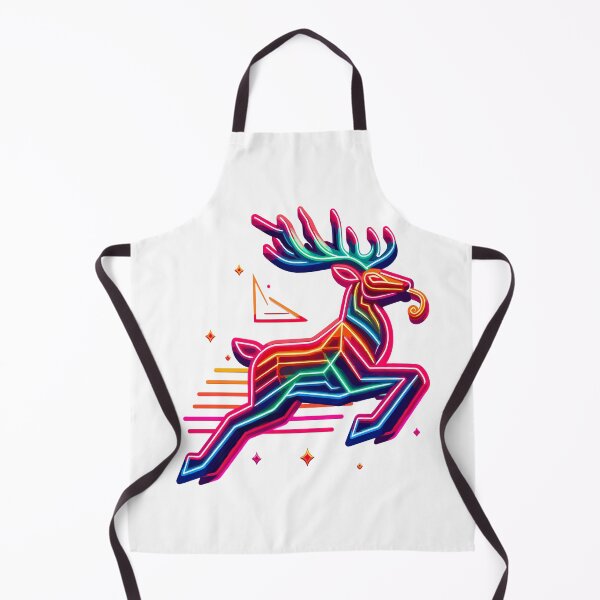 Item preview, Neon Geometry Deer designed and sold by Capizione.