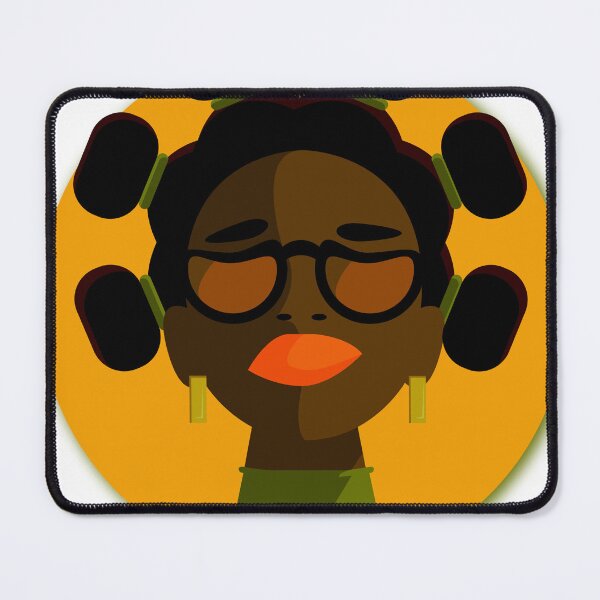 Item preview, Black Woman flat  designed and sold by Valdeir Silva.