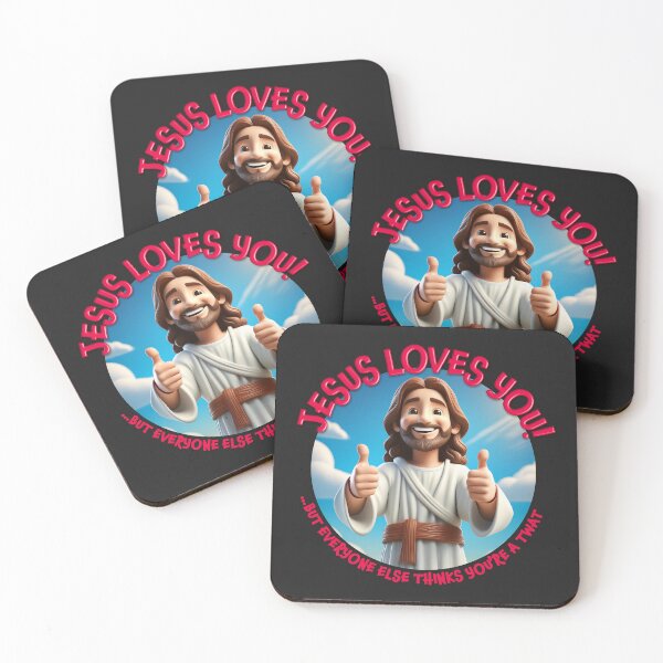 Item preview, Jesus Loves you designed and sold by Click-Tees.