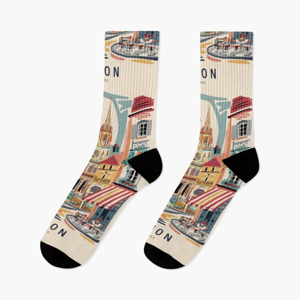 Item preview, Vibrant Dijon: Artistic Cityscape designed and sold by CARRAANN.