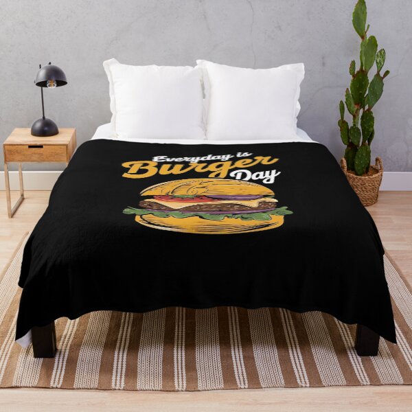 Item preview, Everyday Is Burger Day tee, Funny Food Hamburger Lover Burgers  designed and sold by SlocifieShop.