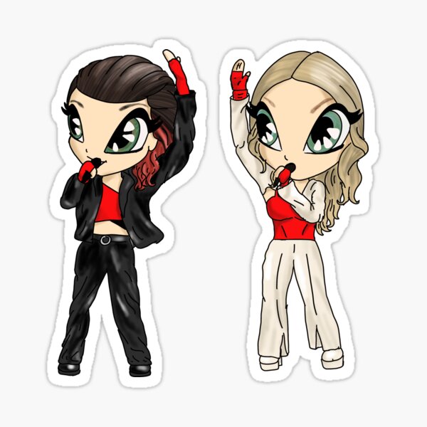 Item preview, Teya Salena Edgar Allen Poe Eurovision 2023 Austria Cartoon Chibi designed and sold by ciseauxamour.