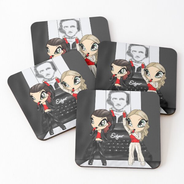 Item preview, Teya Salena Edgar Allen Poe Eurovision 023 Austria Cartoon Chibi designed and sold by ciseauxamour.