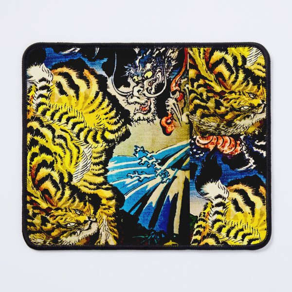 Item preview, Tiger vs Dragon Ukiyo designed and sold by Daruma786.