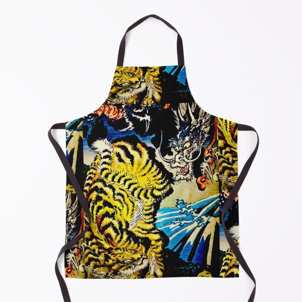 Item preview, Tiger vs Dragon Ukiyo designed and sold by Daruma786.