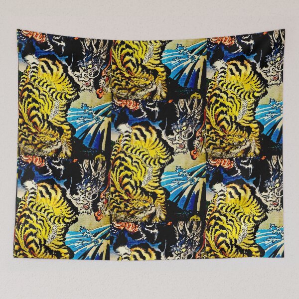 Item preview, Tiger vs Dragon Ukiyo designed and sold by Daruma786.