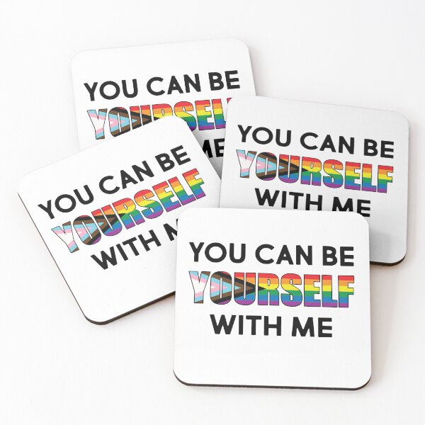 Item preview, Be Yourself With Me designed and sold by pandemicat.