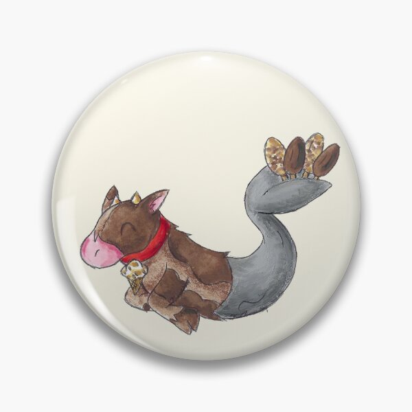 Item preview, Dairy Sea Cow (Brown) designed and sold by KOKeefeArt.