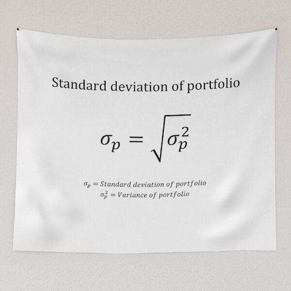 Item preview, Standard Deviation of a Portfolio with description designed and sold by moneyneedly.