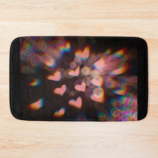 Item preview, Heart blurred bokeh light glows designed and sold by navitalidesign.