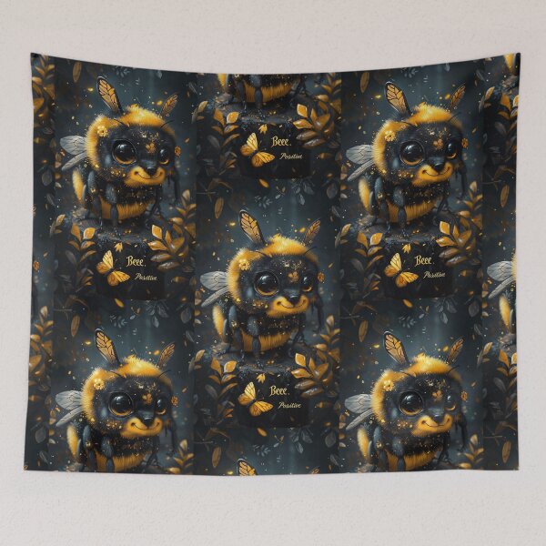 Item preview, Bee Inspired Bee Positive Bee Bee designed and sold by ART ATTACK ZONE.