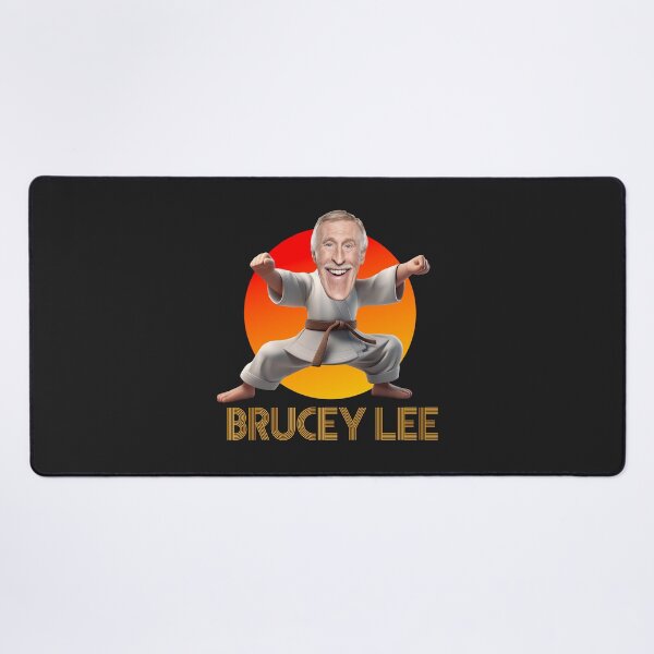 Bruce Lee top Desk Mat