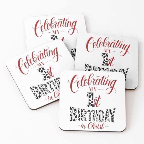 Item preview, First Birthday in Christ designed and sold by ChristCentered.