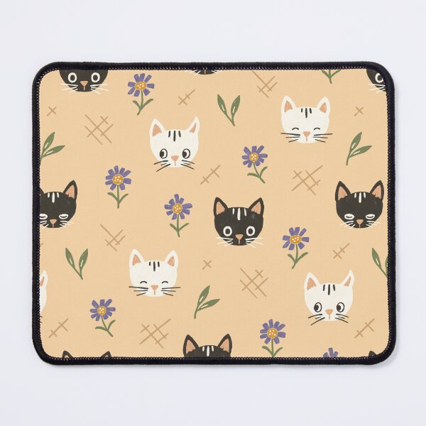 Item preview, Cat Faces and Flowers designed and sold by ohjessmarie.