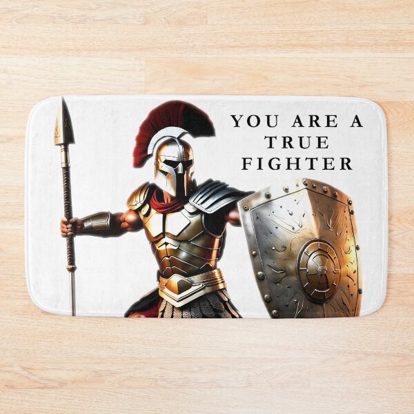 Item preview, You Are a True Fighter - Spartan Warrior Design black designed and sold by StrasznyWilk.