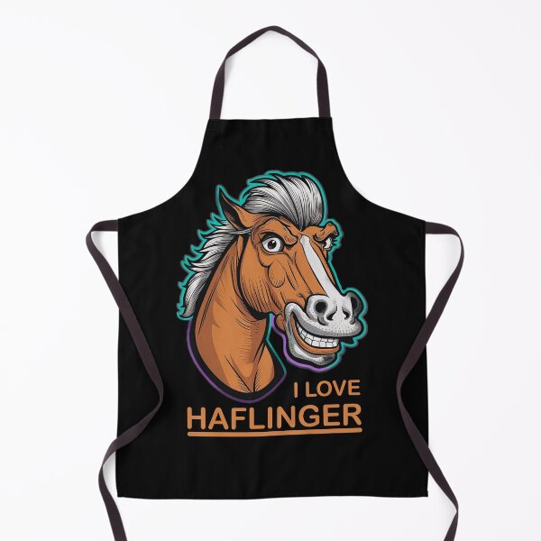 Item preview, I love Haflinger face designed and sold by Alidesignart.