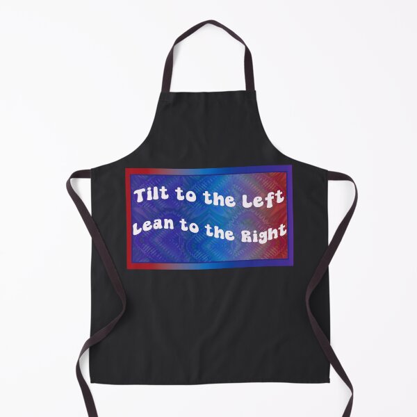 Item preview, Tilt to the left Lean to the Right red and blue tie dye designed and sold by AuroraXGreen.