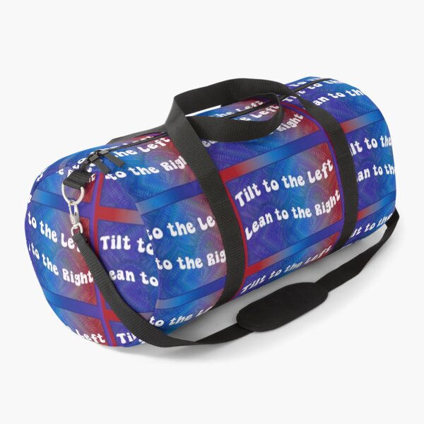 Item preview, Tilt to the left Lean to the Right red and blue tie dye designed and sold by AuroraXGreen.