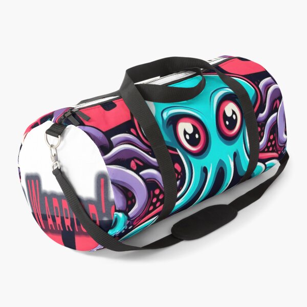Item preview, Squid Warrior's Epic Showdown: Combat Ink Unleashed designed and sold by OctagonShots.