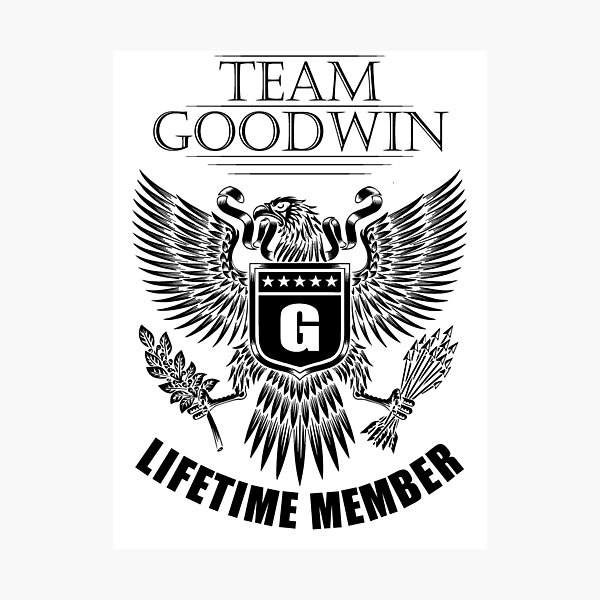 Item preview, Team Goodwin Lifetime member designed and sold by Share-me.