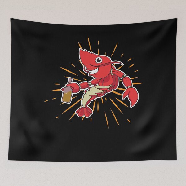 Item preview, Beer Drinking Lobster designed and sold by Kieran Abbott.