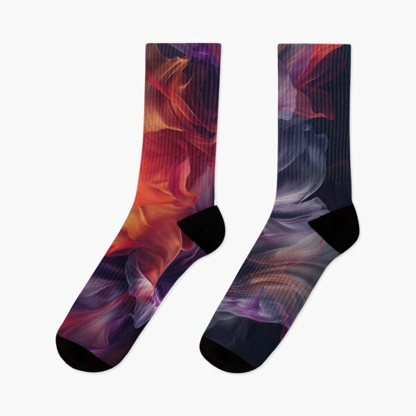 Item preview, Abstract Purple and Orange Swirls designed and sold by brandway.