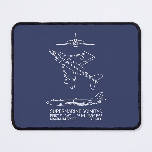 Item preview, Supermarine Scimitar British Plane Blueprints designed and sold by MilitaryMart.