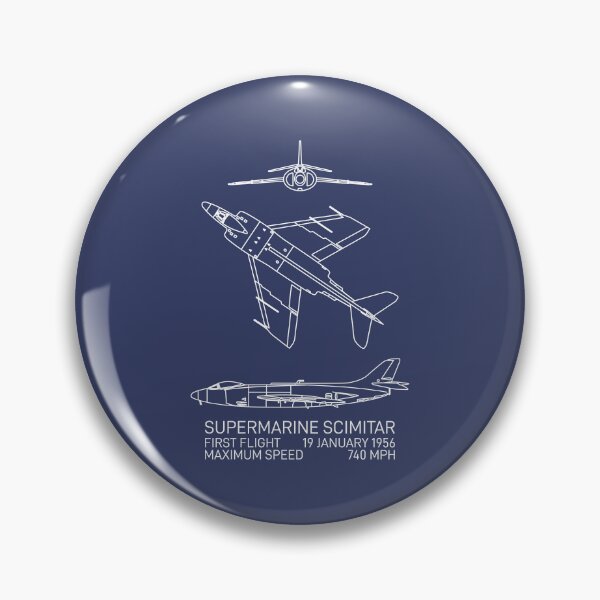 Item preview, Supermarine Scimitar British Plane Blueprints designed and sold by MilitaryMart.