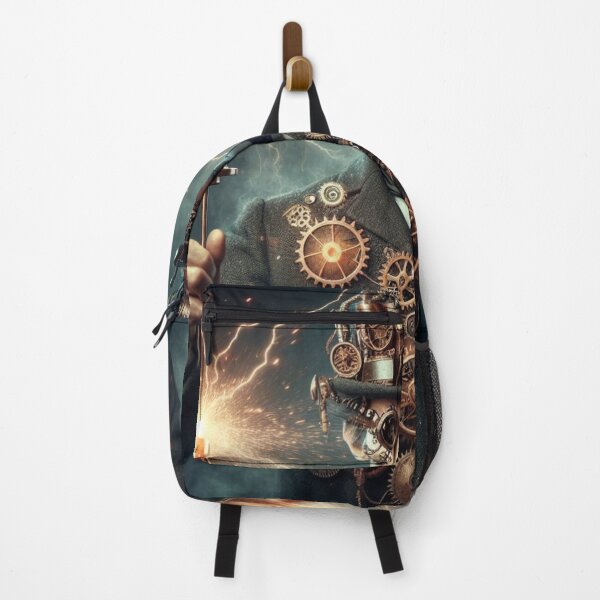 Item preview, Steampunk nikola tesla designed and sold by sevenmountains.