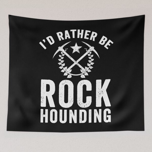 Item preview, I'd rather be rock hounding - Funny geologist designed and sold by Captain Mood.